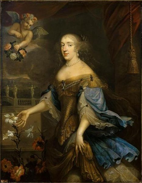 Anne Marie Louise de Orleans Duchess of Montpensier ca. 1650-1675  school of Pierre Mignard   Versailles